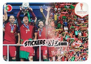 Cromo Portugal - FIFA Confederation Cup Russia 2017 - Panini