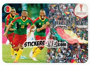 Sticker Cameroon - FIFA Confederation Cup Russia 2017 - Panini