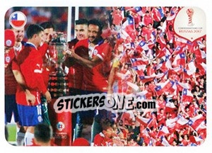 Sticker Chile - FIFA Confederation Cup Russia 2017 - Panini