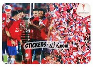 Sticker Chile - FIFA Confederation Cup Russia 2017 n. 23 - Panini
