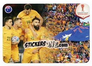 Sticker Australia - FIFA Confederation Cup Russia 2017 - Panini
