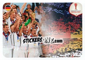 Sticker Germany - FIFA Confederation Cup Russia 2017 n. 25 - Panini