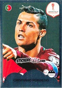 Sticker Cristiano Ronaldo - FIFA Confederation Cup Russia 2017 n. 31 - Panini