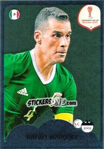 Sticker Rafael Marquez - FIFA Confederation Cup Russia 2017 n. 33 - Panini
