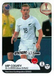 Sticker Kip Colvey - FIFA Confederation Cup Russia 2017 - Panini