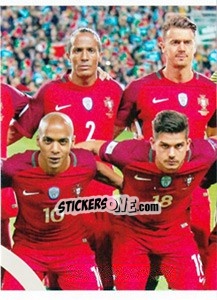 Sticker Team Portugal (puzzle 2) - FIFA Confederation Cup Russia 2017 n. 113 - Panini