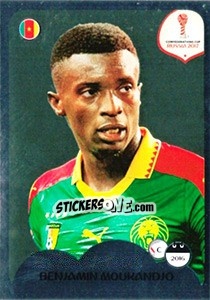 Figurina Benjamin Moukandjo - FIFA Confederation Cup Russia 2017 - Panini