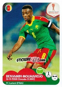 Sticker Benjamin Moukandjo