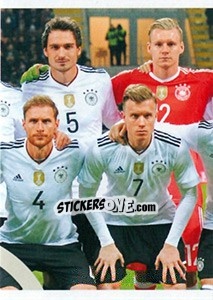 Figurina Team Germany (puzzle 2) - FIFA Confederation Cup Russia 2017 - Panini