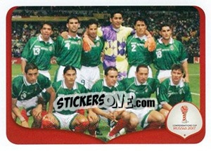 Sticker Mexico 4 x 3 Brazil - 1999 - FIFA Confederation Cup Russia 2017 n. 263 - Panini