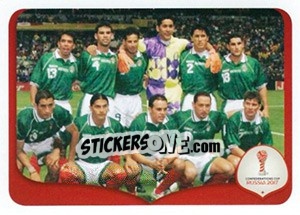 Cromo Mexico 4 x 3 Brazil - 1999