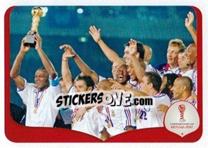 Sticker Japan 0 x 1 France - 2001