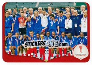 Sticker Cameroon 0 x 1 France - 2003