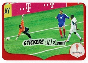 Sticker Cameroon 0 x 1 France - 2003