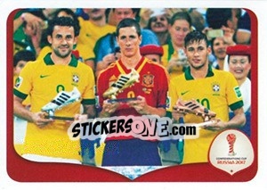 Sticker Brazil 3 x 0 Spain - 2013