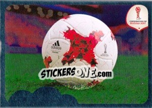 Sticker Official Match Ball - FIFA Confederation Cup Russia 2017 n. 286 - Panini