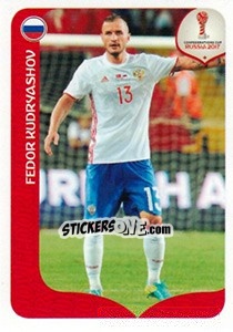 Sticker Fedor Kudryashov - FIFA Confederation Cup Russia 2017 n. P3 - Panini