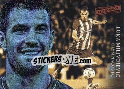 Sticker Luka Milivojevic - Aficionado Soccer 2017 n. 2 - Panini