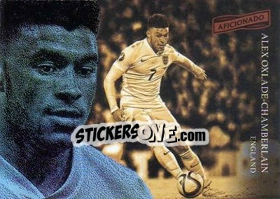 Sticker Alex Oxlade-Chamberlain - Aficionado Soccer 2017 n. 3 - Panini