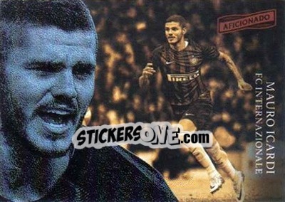 Sticker Mauro Icardi - Aficionado Soccer 2017 n. 8 - Panini