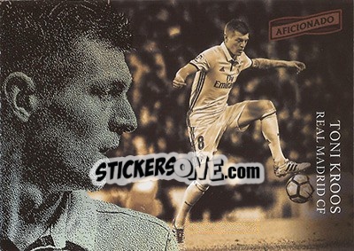 Sticker Toni Kroos - Aficionado Soccer 2017 n. 10 - Panini