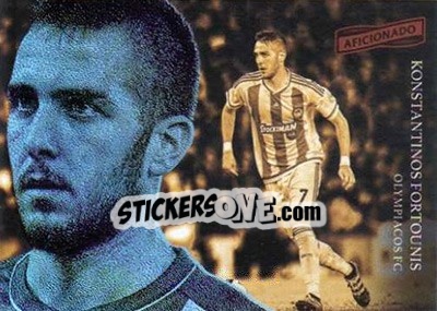Cromo Kostas Fortounis - Aficionado Soccer 2017 n. 11 - Panini