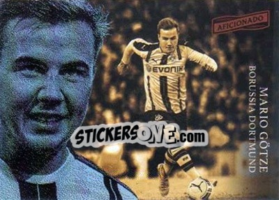Sticker Mario Gotze - Aficionado Soccer 2017 n. 16 - Panini