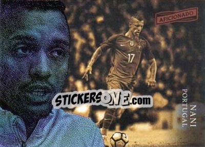 Sticker Nani - Aficionado Soccer 2017 n. 19 - Panini