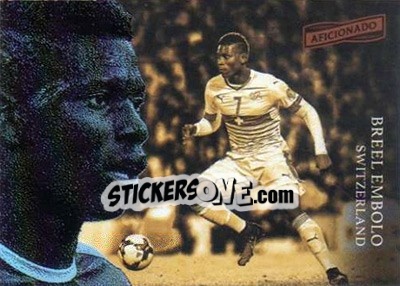 Sticker Breel Embolo - Aficionado Soccer 2017 n. 21 - Panini