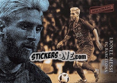 Sticker Lionel Messi - Aficionado Soccer 2017 n. 22 - Panini