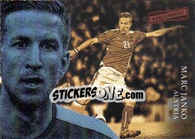 Sticker Marc Janko - Aficionado Soccer 2017 n. 23 - Panini