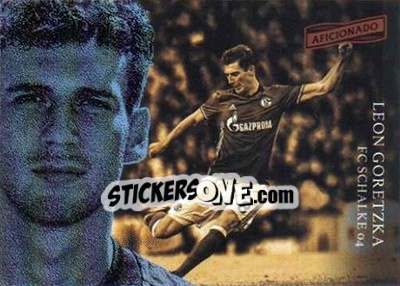 Sticker Leon Goretzka - Aficionado Soccer 2017 n. 34 - Panini