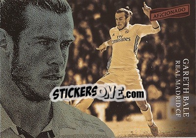 Sticker Gareth Bale - Aficionado Soccer 2017 n. 36 - Panini