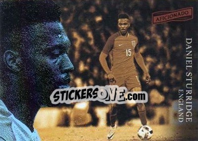 Sticker Daniel Sturridge - Aficionado Soccer 2017 - Panini