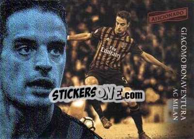 Figurina Giacomo Bonaventura - Aficionado Soccer 2017 n. 39 - Panini