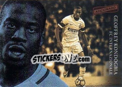 Sticker Geoffrey Kondogbia - Aficionado Soccer 2017 - Panini