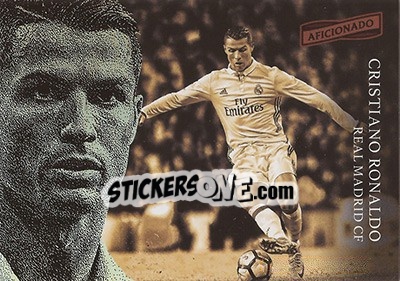 Sticker Cristiano Ronaldo - Aficionado Soccer 2017 n. 47 - Panini