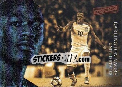 Sticker Darlington Nagbe - Aficionado Soccer 2017 n. 48 - Panini