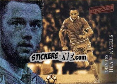 Sticker Stefan de Vrij - Aficionado Soccer 2017 n. 49 - Panini