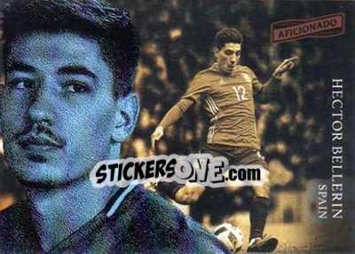 Sticker Hector Bellerin - Aficionado Soccer 2017 n. 55 - Panini