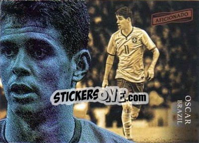 Sticker Oscar - Aficionado Soccer 2017 n. 56 - Panini