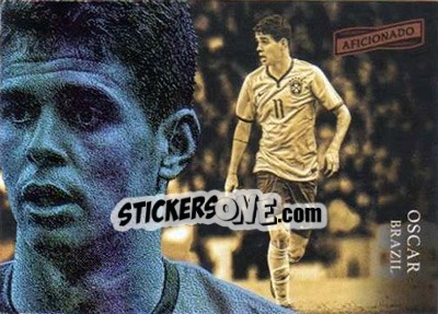 Sticker Oscar - Aficionado Soccer 2017 - Panini