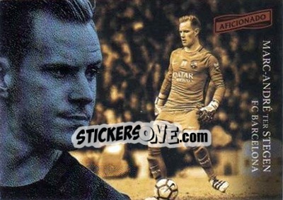 Cromo Marc-Andre ter Stegen - Aficionado Soccer 2017 n. 59 - Panini