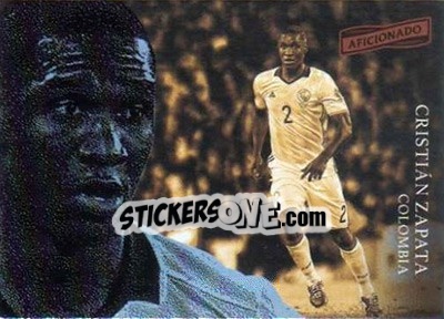 Sticker Cristian Zapata - Aficionado Soccer 2017 - Panini