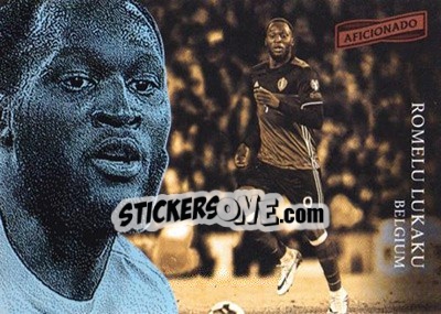 Sticker Romelu Lukaku - Aficionado Soccer 2017 - Panini
