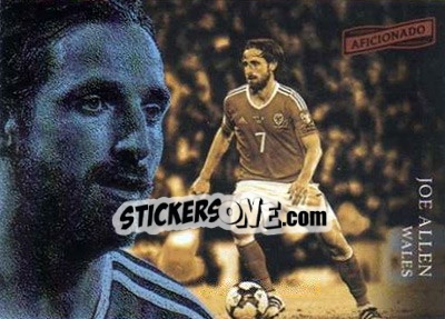 Sticker Joe Allen - Aficionado Soccer 2017 - Panini