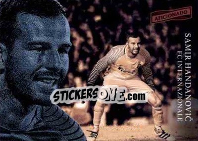 Sticker Samir Handanovic - Aficionado Soccer 2017 - Panini