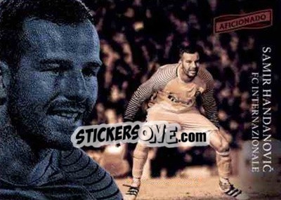 Sticker Samir Handanovic - Aficionado Soccer 2017 n. 76 - Panini
