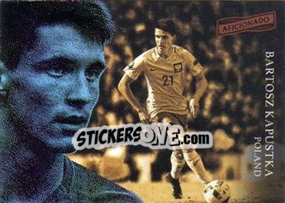 Sticker Bartosz Kapustka - Aficionado Soccer 2017 - Panini