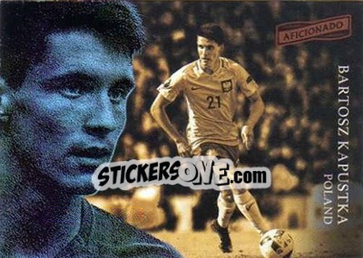 Sticker Bartosz Kapustka - Aficionado Soccer 2017 n. 89 - Panini